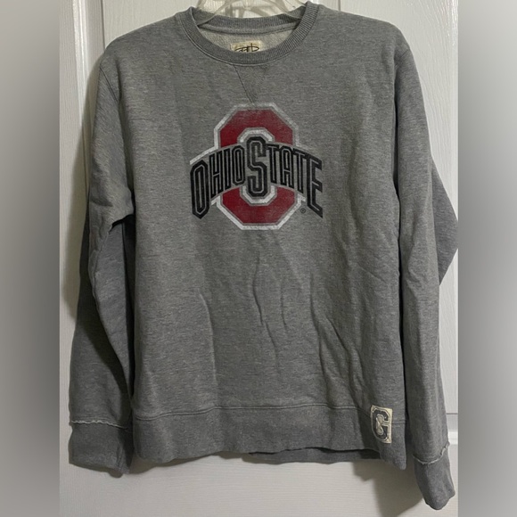 GARB Tops - 100-PERCENT COTTON GRAY OHIO STATE SWEATSHIRT